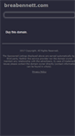 Mobile Screenshot of breabennett.com