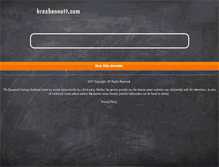 Tablet Screenshot of breabennett.com
